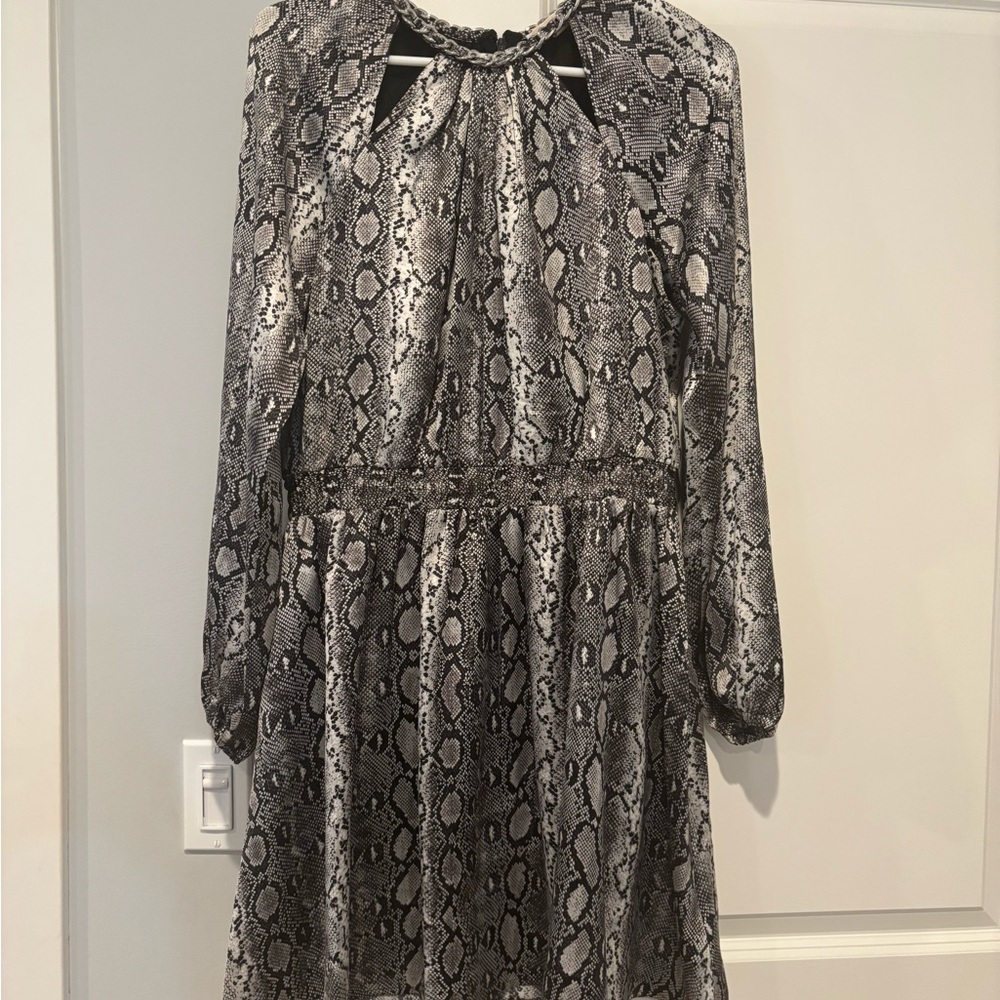 Stylish Michael Kors Snake Print Dress
